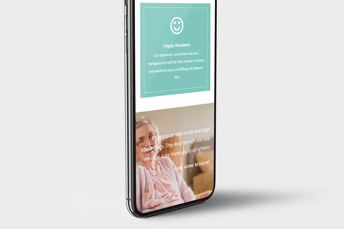 Warmest Welcome Website Design - Phone