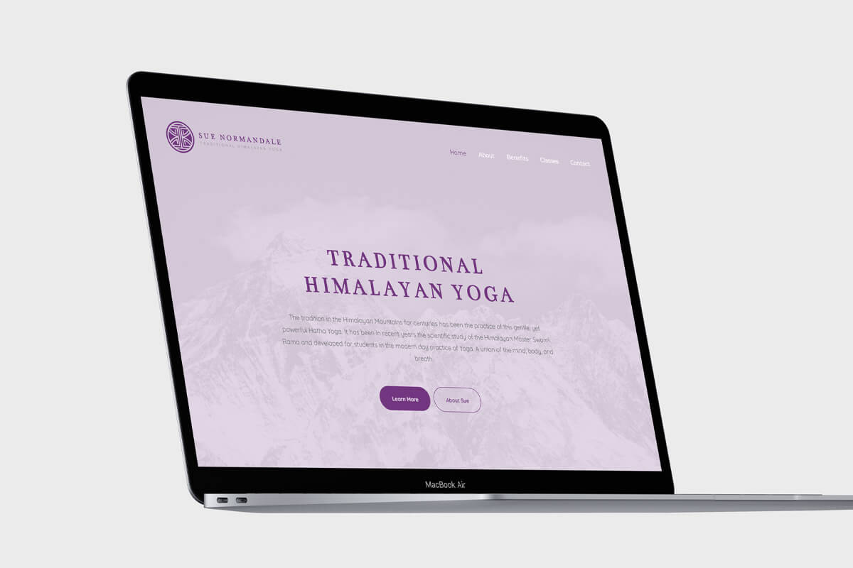 Lincolnshire Yoga Website Design